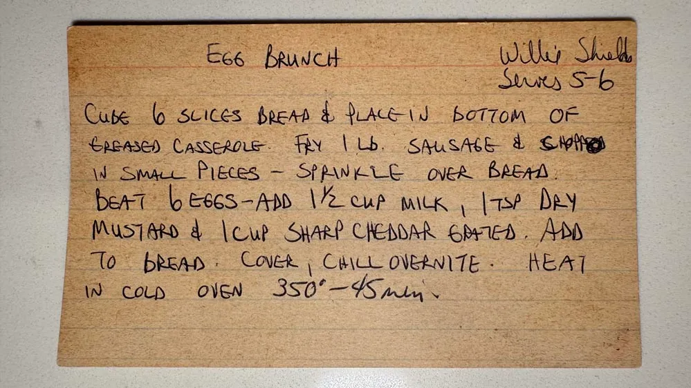 Egg Brunch Recipe