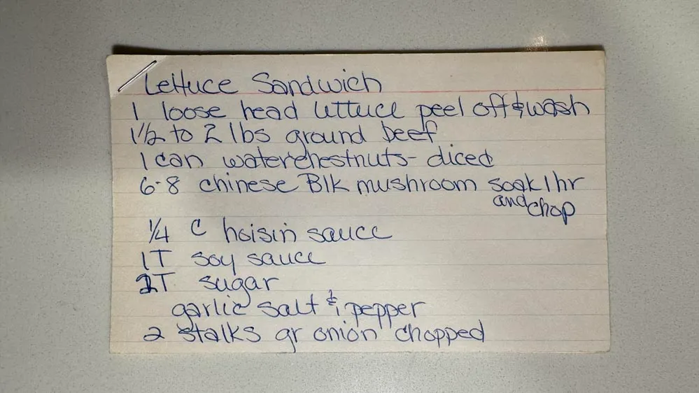 Lettuce Sandwich